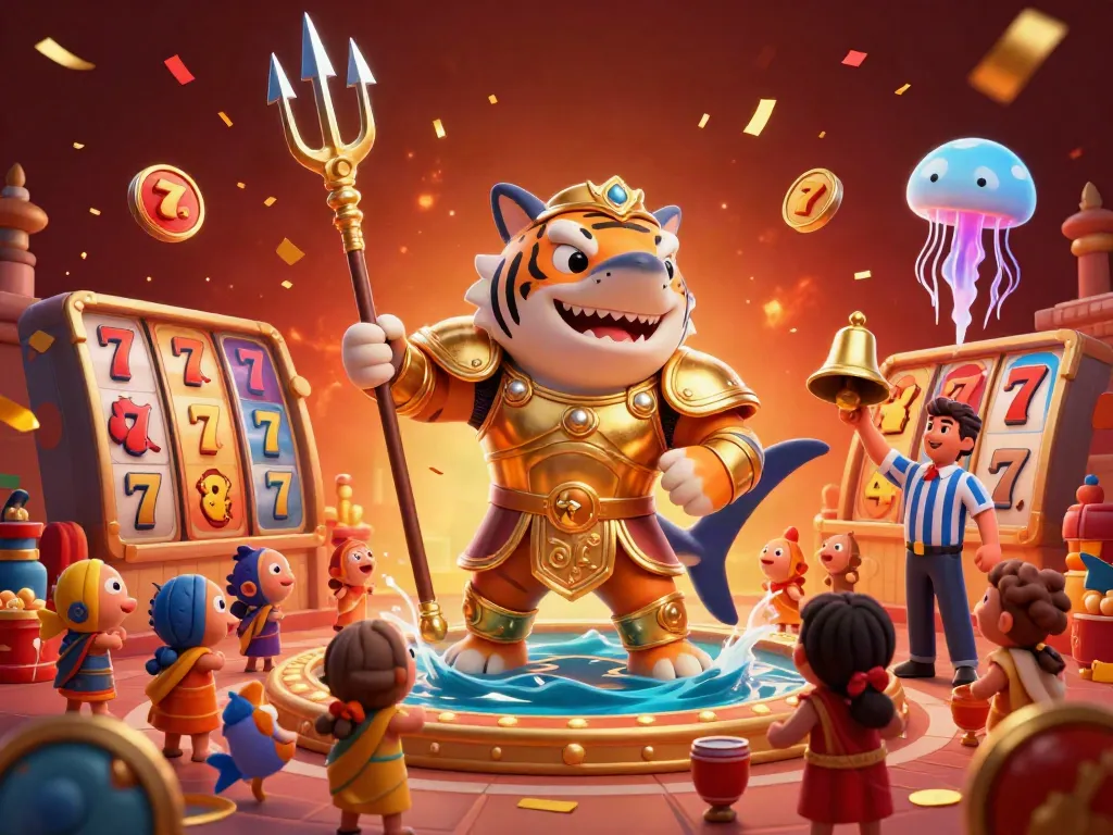 Engage in thrilling play at hitclub Official, featuring a dynamic underwater colosseum with vibrant 3D gaming elements.