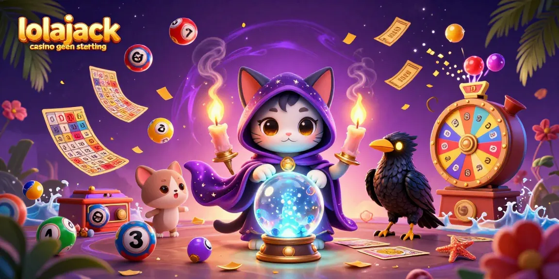 Experience winning moments at lolajack casino geen storting with vibrant lottery games and characters.
